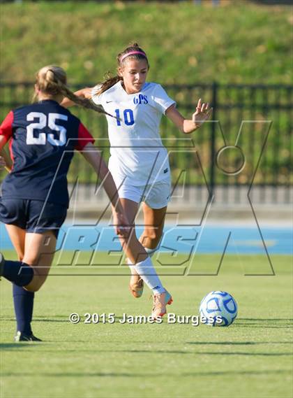 Thumbnail 2 in Girls Prep vs Brentwood Academy photogallery.