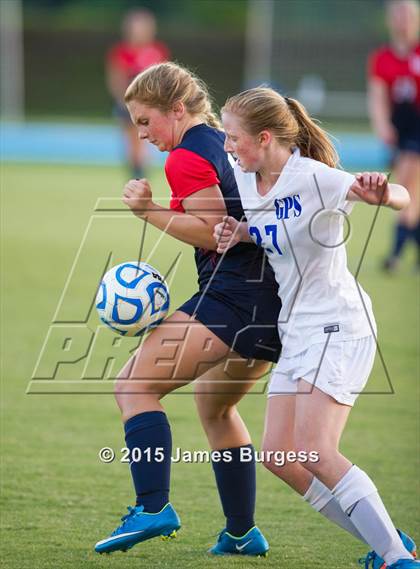 Thumbnail 3 in Girls Prep vs Brentwood Academy photogallery.