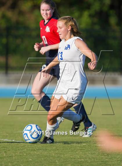 Thumbnail 2 in Girls Prep vs Brentwood Academy photogallery.
