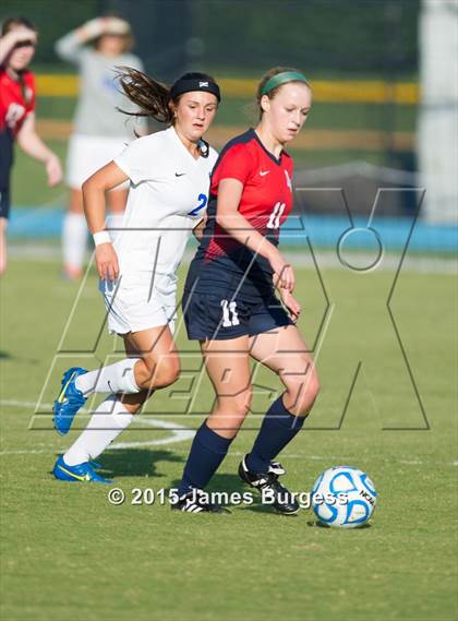 Thumbnail 1 in Girls Prep vs Brentwood Academy photogallery.