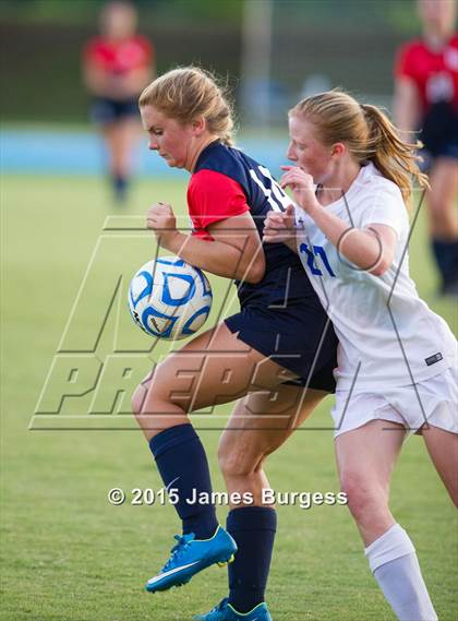 Thumbnail 2 in Girls Prep vs Brentwood Academy photogallery.