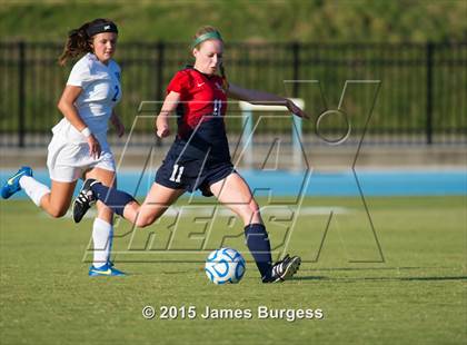 Thumbnail 2 in Girls Prep vs Brentwood Academy photogallery.