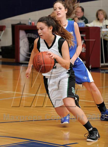 Thumbnail 2 in Desert Christian Academy vs. Brethren Christian (Small Schools Showcase) photogallery.