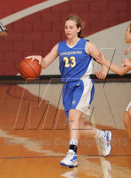 Thumbnail 2 in Desert Christian Academy vs. Brethren Christian (Small Schools Showcase) photogallery.