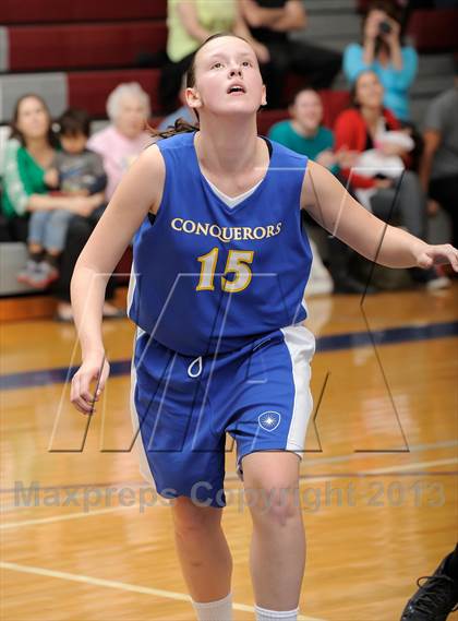 Thumbnail 1 in Desert Christian Academy vs. Brethren Christian (Small Schools Showcase) photogallery.