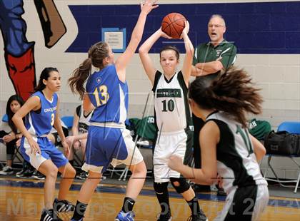 Thumbnail 2 in Desert Christian Academy vs. Brethren Christian (Small Schools Showcase) photogallery.