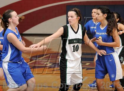 Thumbnail 1 in Desert Christian Academy vs. Brethren Christian (Small Schools Showcase) photogallery.