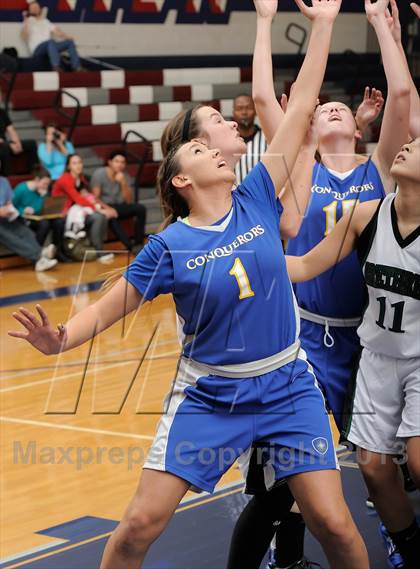Thumbnail 1 in Desert Christian Academy vs. Brethren Christian (Small Schools Showcase) photogallery.