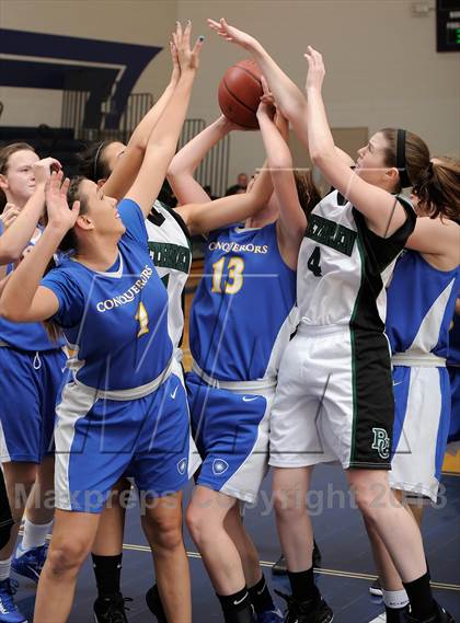 Thumbnail 2 in Desert Christian Academy vs. Brethren Christian (Small Schools Showcase) photogallery.