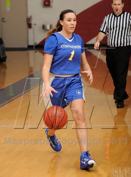 Thumbnail 2 in Desert Christian Academy vs. Brethren Christian (Small Schools Showcase) photogallery.