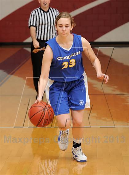 Thumbnail 3 in Desert Christian Academy vs. Brethren Christian (Small Schools Showcase) photogallery.