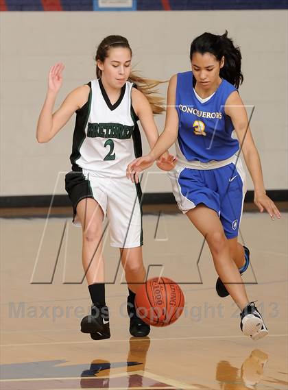 Thumbnail 1 in Desert Christian Academy vs. Brethren Christian (Small Schools Showcase) photogallery.