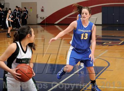 Thumbnail 2 in Desert Christian Academy vs. Brethren Christian (Small Schools Showcase) photogallery.