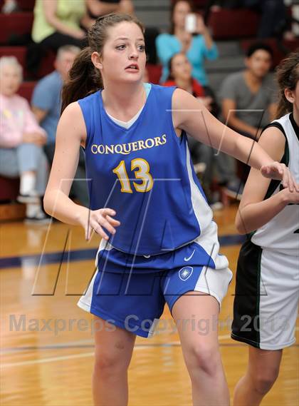 Thumbnail 2 in Desert Christian Academy vs. Brethren Christian (Small Schools Showcase) photogallery.