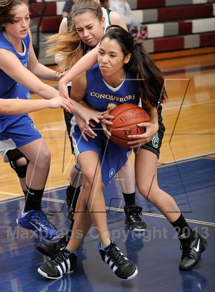 Thumbnail 2 in Desert Christian Academy vs. Brethren Christian (Small Schools Showcase) photogallery.