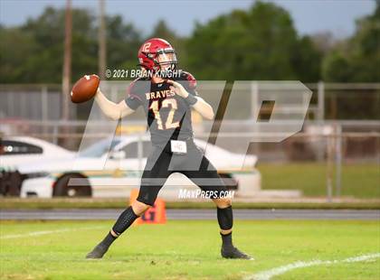 Thumbnail 3 in Plant City Raiders vs. Lake Gibson Braves (Kickoff Classic) photogallery.