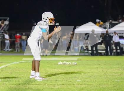 Thumbnail 3 in Plant City Raiders vs. Lake Gibson Braves (Kickoff Classic) photogallery.