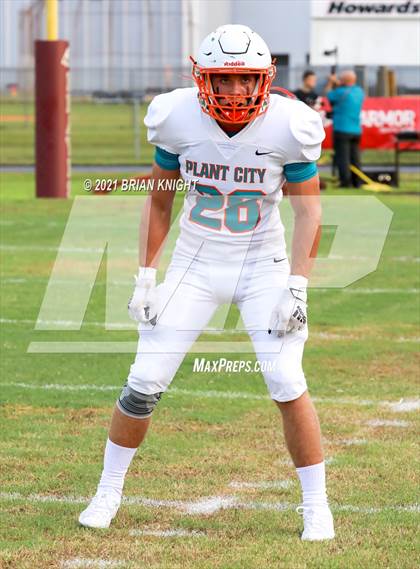 Thumbnail 2 in Plant City Raiders vs. Lake Gibson Braves (Kickoff Classic) photogallery.