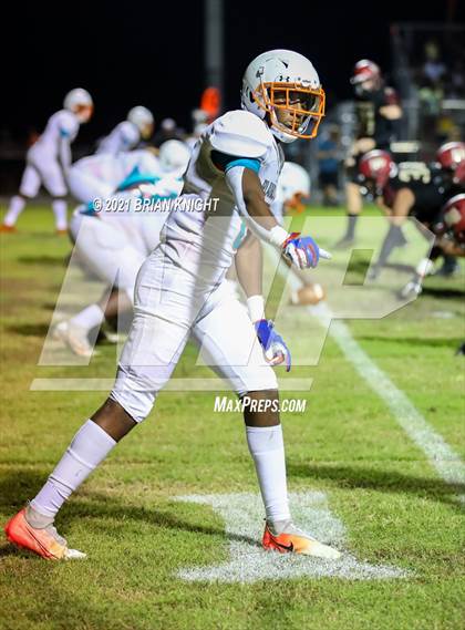 Thumbnail 3 in Plant City Raiders vs. Lake Gibson Braves (Kickoff Classic) photogallery.