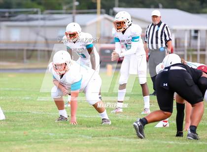 Thumbnail 2 in Plant City Raiders vs. Lake Gibson Braves (Kickoff Classic) photogallery.