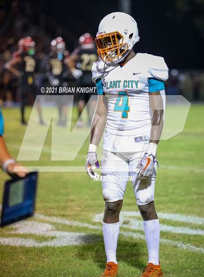 Thumbnail 2 in Plant City Raiders vs. Lake Gibson Braves (Kickoff Classic) photogallery.