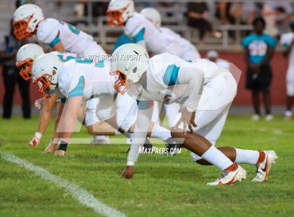 Thumbnail 3 in Plant City Raiders vs. Lake Gibson Braves (Kickoff Classic) photogallery.