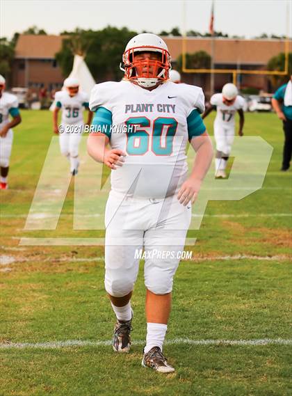 Thumbnail 1 in Plant City Raiders vs. Lake Gibson Braves (Kickoff Classic) photogallery.