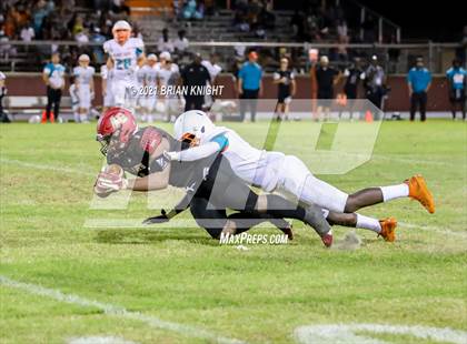 Thumbnail 3 in Plant City Raiders vs. Lake Gibson Braves (Kickoff Classic) photogallery.