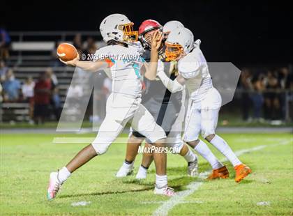Thumbnail 3 in Plant City Raiders vs. Lake Gibson Braves (Kickoff Classic) photogallery.