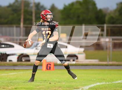 Thumbnail 2 in Plant City Raiders vs. Lake Gibson Braves (Kickoff Classic) photogallery.