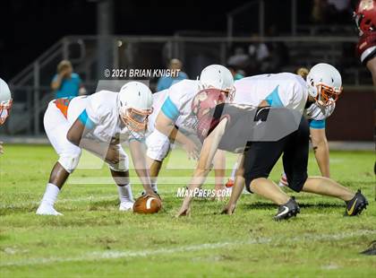 Thumbnail 3 in Plant City Raiders vs. Lake Gibson Braves (Kickoff Classic) photogallery.
