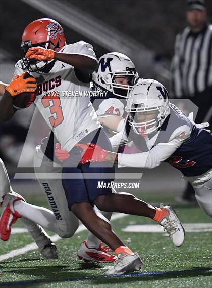 Thumbnail 2 in Wake Prep Academy vs Bartlett Yancey (NCHSAA 3A 1st Round) photogallery.