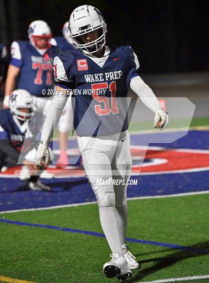 Thumbnail 1 in Wake Prep Academy vs Bartlett Yancey (NCHSAA 3A 1st Round) photogallery.