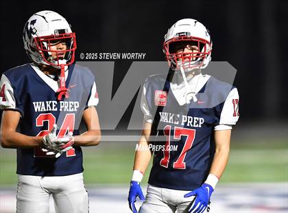 Thumbnail 3 in Wake Prep Academy vs Bartlett Yancey (NCHSAA 3A 1st Round) photogallery.