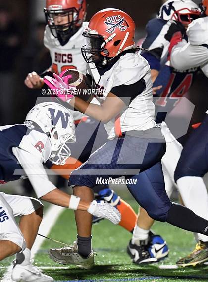 Thumbnail 1 in Wake Prep Academy vs Bartlett Yancey (NCHSAA 3A 1st Round) photogallery.