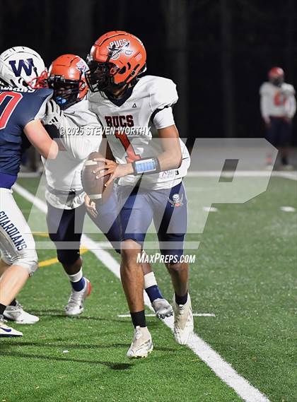 Thumbnail 3 in Wake Prep Academy vs Bartlett Yancey (NCHSAA 3A 1st Round) photogallery.