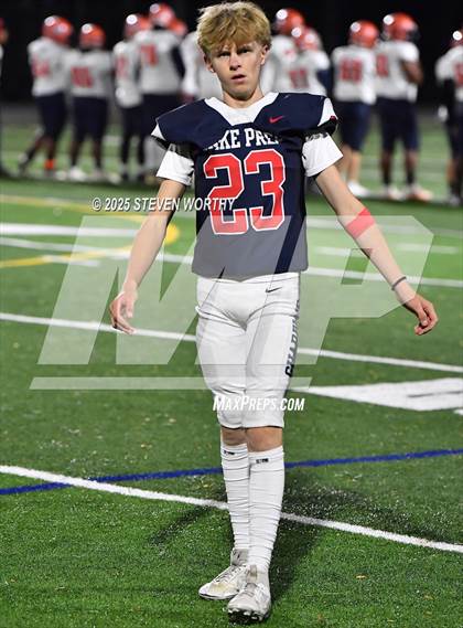 Thumbnail 3 in Wake Prep Academy vs Bartlett Yancey (NCHSAA 3A 1st Round) photogallery.