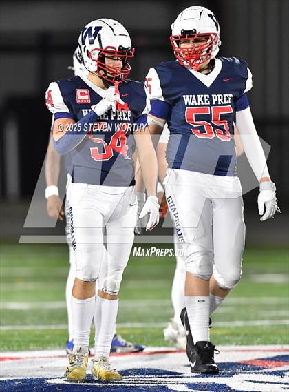 Thumbnail 3 in Wake Prep Academy vs Bartlett Yancey (NCHSAA 3A 1st Round) photogallery.