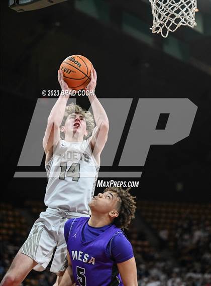 Thumbnail 3 in Air Academy vs. Mesa Ridge (CHSAA 5A Final) photogallery.
