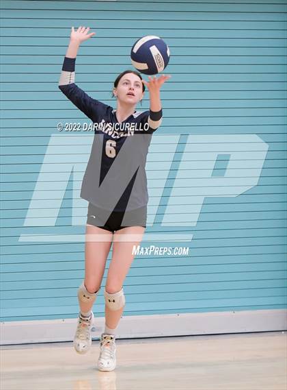 Thumbnail 2 in Lincoln Prep vs Bourgade Catholic (Epic Tourneys Volleyball Invite) photogallery.