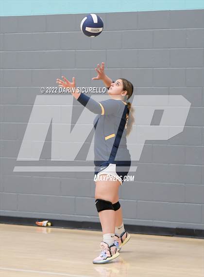 Thumbnail 2 in Lincoln Prep vs Bourgade Catholic (Epic Tourneys Volleyball Invite) photogallery.