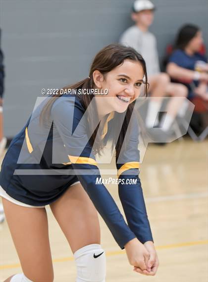 Thumbnail 1 in Lincoln Prep vs Bourgade Catholic (Epic Tourneys Volleyball Invite) photogallery.