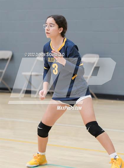 Thumbnail 2 in Lincoln Prep vs Bourgade Catholic (Epic Tourneys Volleyball Invite) photogallery.