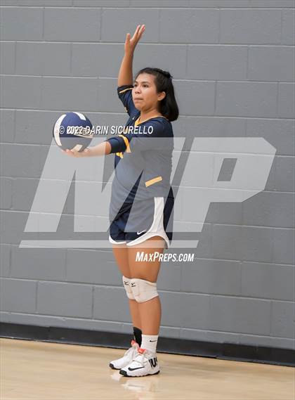Thumbnail 2 in Lincoln Prep vs Bourgade Catholic (Epic Tourneys Volleyball Invite) photogallery.