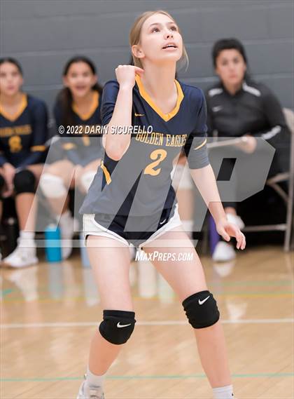 Thumbnail 2 in Lincoln Prep vs Bourgade Catholic (Epic Tourneys Volleyball Invite) photogallery.