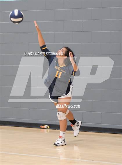 Thumbnail 1 in Lincoln Prep vs Bourgade Catholic (Epic Tourneys Volleyball Invite) photogallery.