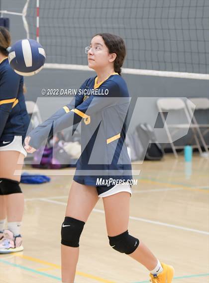 Thumbnail 1 in Lincoln Prep vs Bourgade Catholic (Epic Tourneys Volleyball Invite) photogallery.