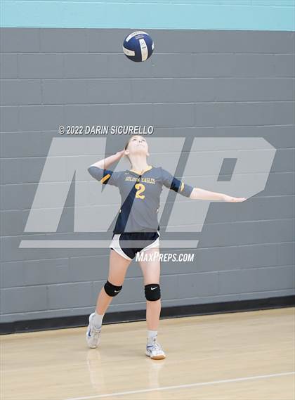 Thumbnail 3 in Lincoln Prep vs Bourgade Catholic (Epic Tourneys Volleyball Invite) photogallery.
