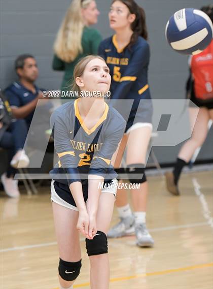 Thumbnail 2 in Lincoln Prep vs Bourgade Catholic (Epic Tourneys Volleyball Invite) photogallery.