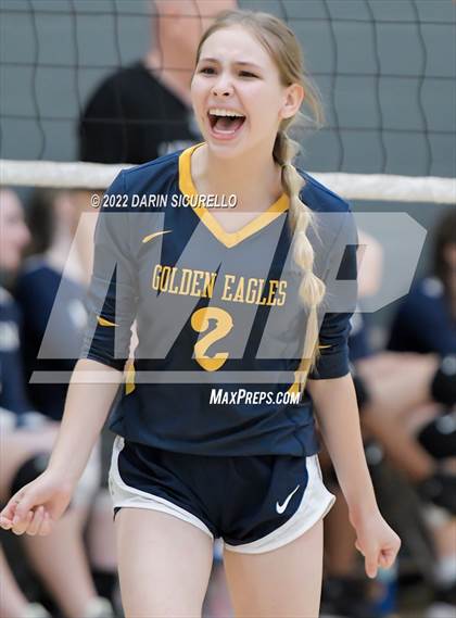 Thumbnail 3 in Lincoln Prep vs Bourgade Catholic (Epic Tourneys Volleyball Invite) photogallery.